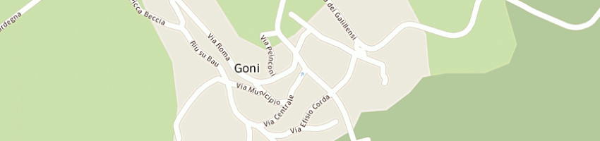 Mappa della impresa pranu muttedu di serra giampiero e c snc a GONI
