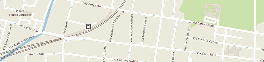 Mappa della impresa negri mauro paolo a MONZA