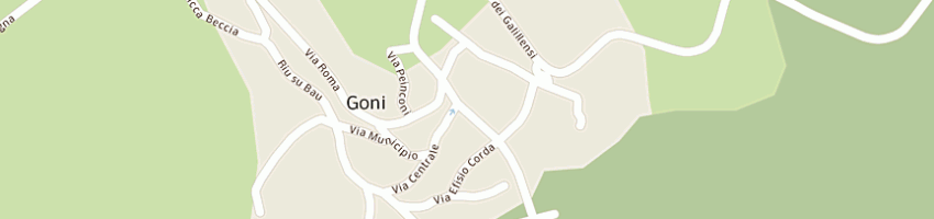 Mappa della impresa balloi antonello a GONI