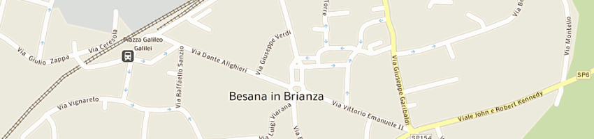 Mappa della impresa corbetta ermanno e c (snc) a BESANA IN BRIANZA