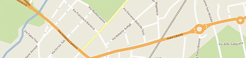 Mappa della impresa metalmonza snc a MONZA