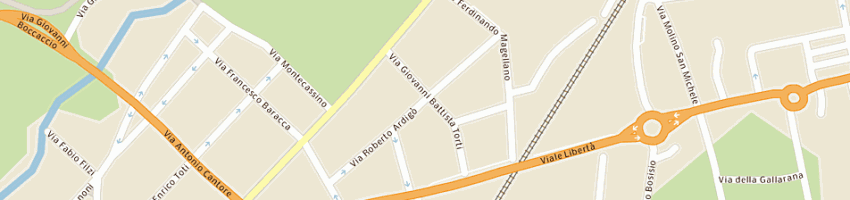 Mappa della impresa comune di monza a MONZA