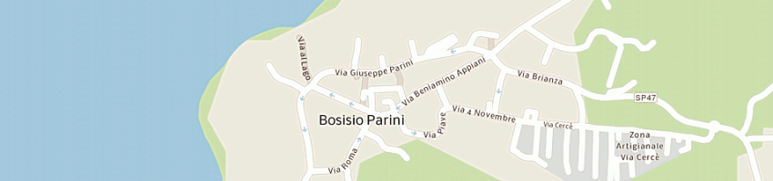 Mappa della impresa sartoria silvia valli a BOSISIO PARINI
