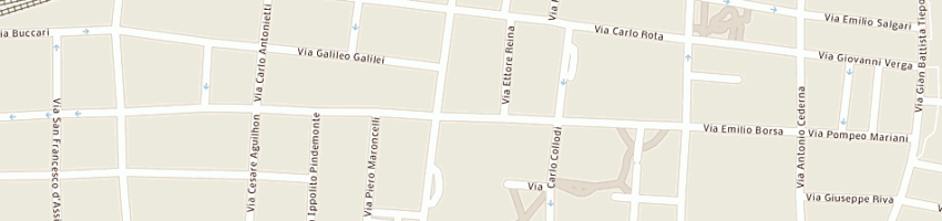Mappa della impresa comune di monza a MONZA