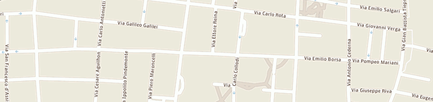 Mappa della impresa maggiore sergio a MONZA