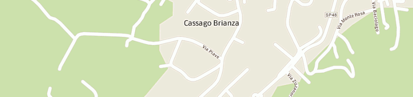 Mappa della impresa italsev di spinelli antonio valtorta daniele e c (sas) a CASSAGO BRIANZA