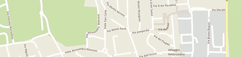 Mappa della impresa monterisi franco a SEGRATE