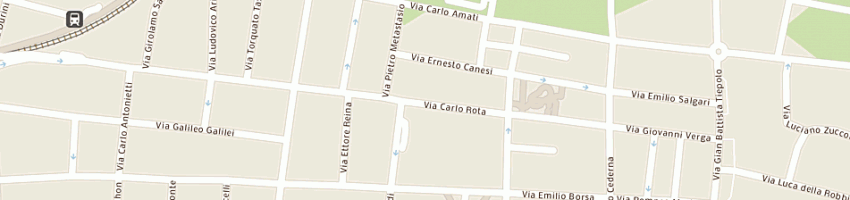 Mappa della impresa gramegna antonio a MONZA