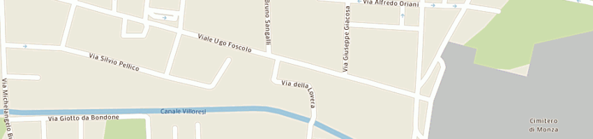 Mappa della impresa autofficina alessio sas di incarbone alessio e c a MONZA