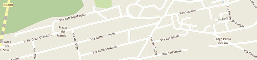 Mappa della impresa cossa gian michele a NUORO