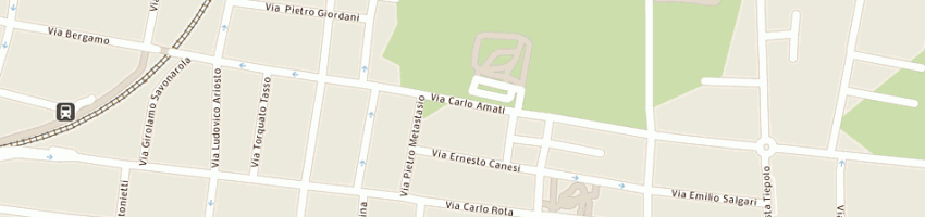 Mappa della impresa ronchi giuseppe a MONZA