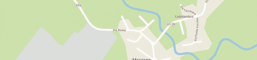 Mappa della impresa bar trattoria s mauro a MARZANO