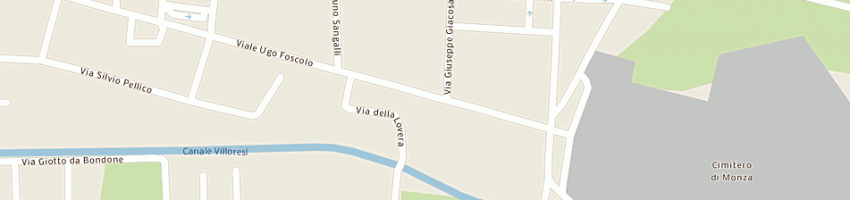 Mappa della impresa space diving srl a MONZA