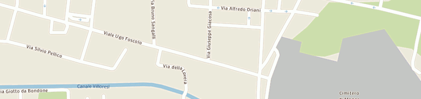 Mappa della impresa andreini ferruccio a MONZA