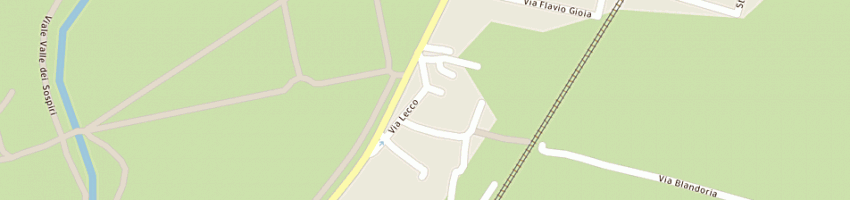 Mappa della impresa eura immobiliare di meroni augusto giovanni e c sas a MONZA