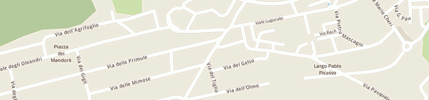 Mappa della impresa quattro p snc di puggioni alberto e c a NUORO