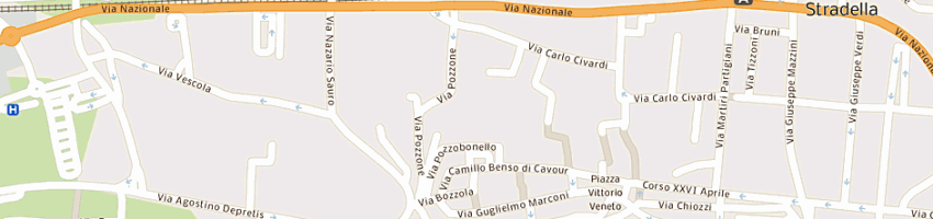 Mappa della impresa studio rem a STRADELLA