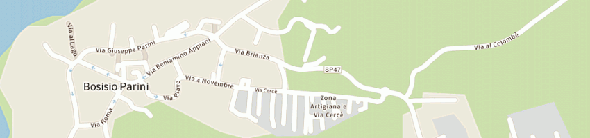 Mappa della impresa alphatech sas di di savino roberta e c a BOSISIO PARINI