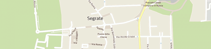 Mappa della impresa lucania srl a SEGRATE
