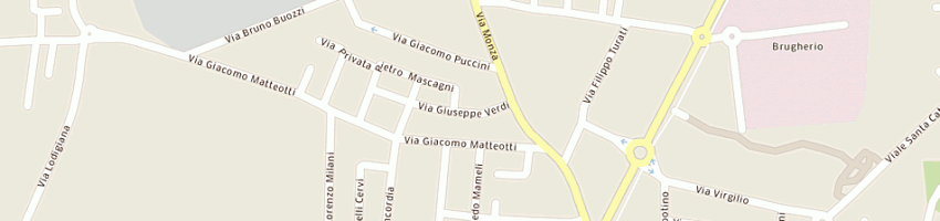 Mappa della impresa vibroprocess srl a BRUGHERIO