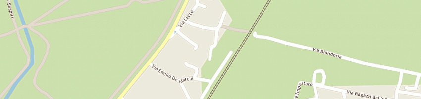 Mappa della impresa cazzaniga francesco a MONZA