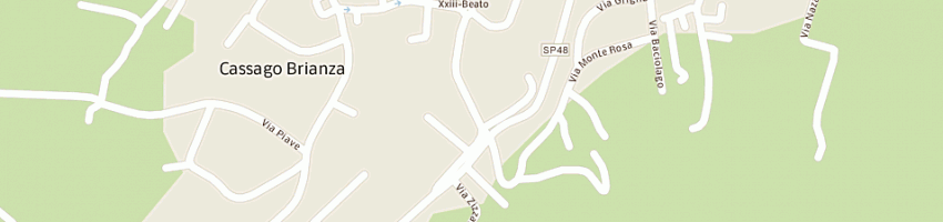Mappa della impresa comune di cassago brianza a CASSAGO BRIANZA