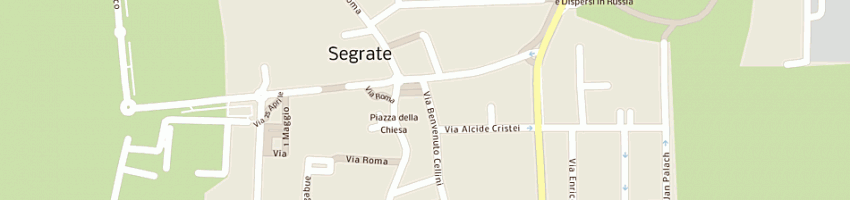 Mappa della impresa banca monte dei paschi di siena spa a SEGRATE