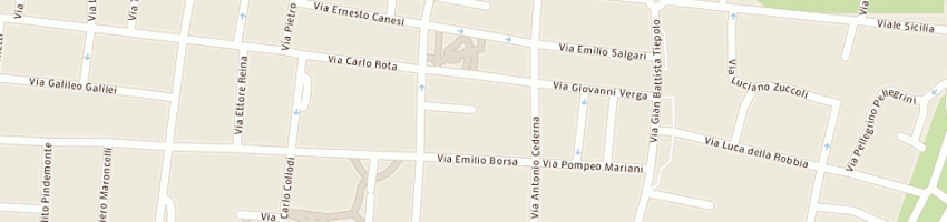 Mappa della impresa am progetti di marcucci alfonso michele a MONZA