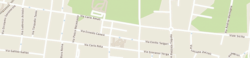 Mappa della impresa libanore ruggero a MONZA