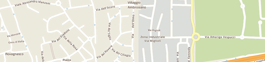 Mappa della impresa network solution di vinci vicky a SEGRATE