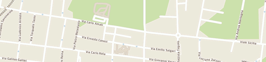 Mappa della impresa studio scolari marina a MONZA