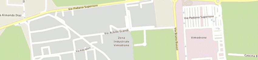 Mappa della impresa f m s srl a VIMODRONE