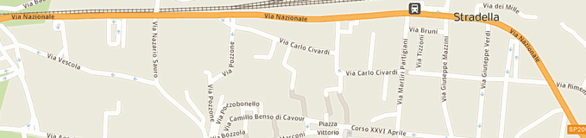 Mappa della impresa parrocchia dei ss nabore e felice a STRADELLA