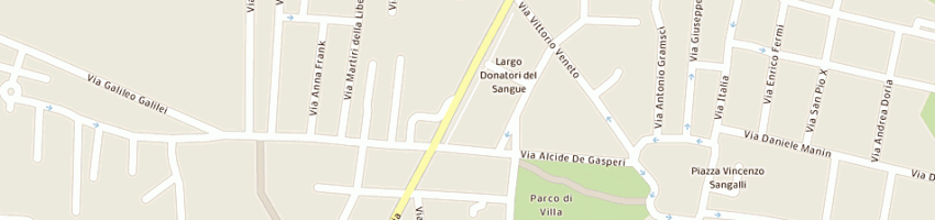 Mappa della impresa a d m studio sas di marangi antonio domenico e c a BRUGHERIO