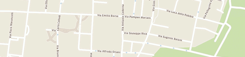 Mappa della impresa bernareggi gianpaolo snc di bernareggi gianpaolo e c a MONZA