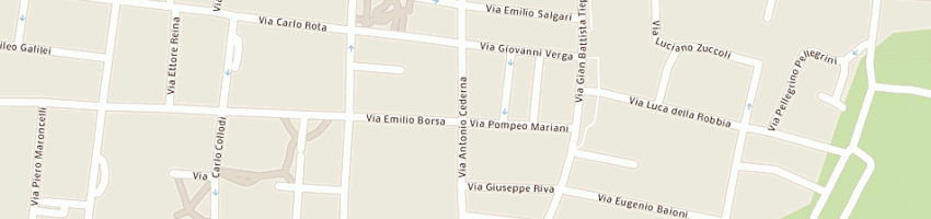 Mappa della impresa il forno di daniele snc di varvaro daniele e c a MONZA