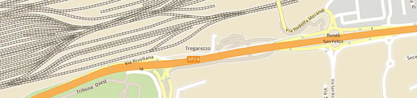 Mappa della impresa eredi di pigon antonio sas di bertaggia santina e c a SEGRATE