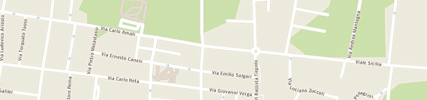 Mappa della impresa magni raffaele a MONZA
