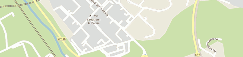 Mappa della impresa molteni ruggero a LESMO