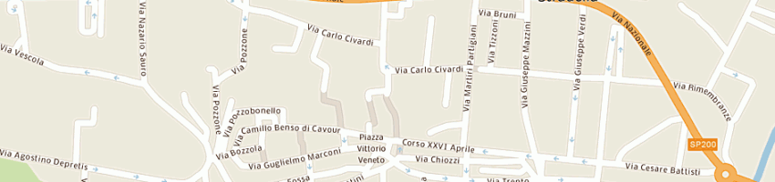 Mappa della impresa commercilale sanguinetti srl a STRADELLA
