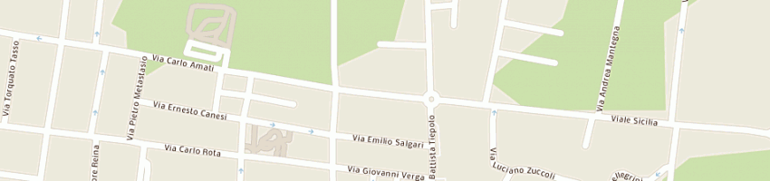 Mappa della impresa spreafico pierangelo a MONZA