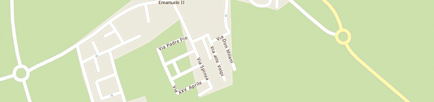 Mappa della impresa temo di tedeschi e de vecchi e c a TORREVECCHIA PIA