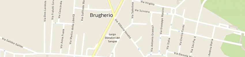 Mappa della impresa brugherio case srl a BRUGHERIO