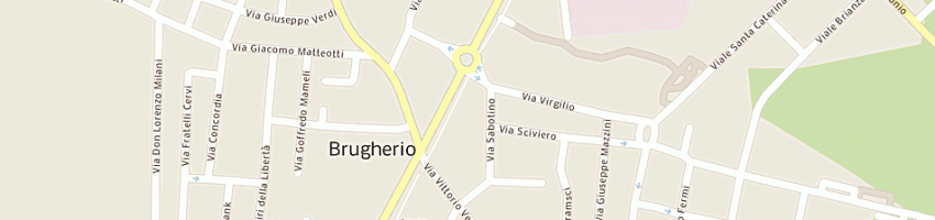 Mappa della impresa scuola centro formazione professionale clerici a BRUGHERIO