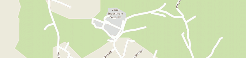 Mappa della impresa sistel srl a CREMELLA