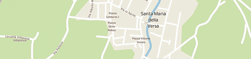 Mappa della impresa caliendo giuseppe a SANTA MARIA DELLA VERSA