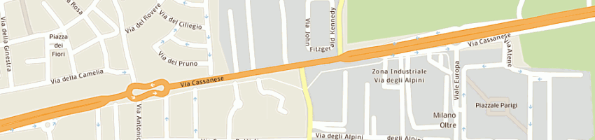 Mappa della impresa locatelli stefano a SEGRATE