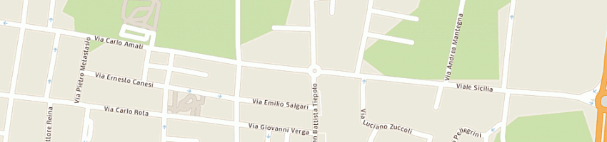 Mappa della impresa sangiglio antonio a MONZA