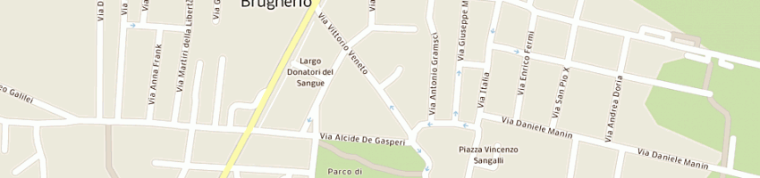 Mappa della impresa sironi matteo giuseppe a BRUGHERIO