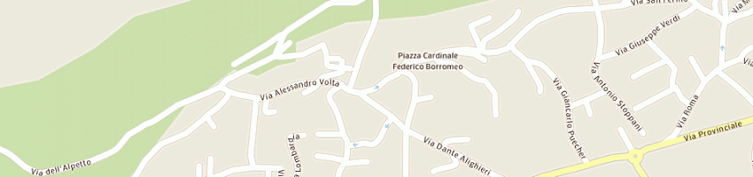 Mappa della impresa poste italiane a CESANA BRIANZA